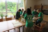 Dobrovolníci ze Sberbank pomáhali v Domově pro seniory v Kamenné