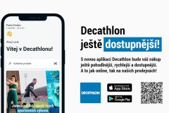 Decathlon spouští novou aplikaci